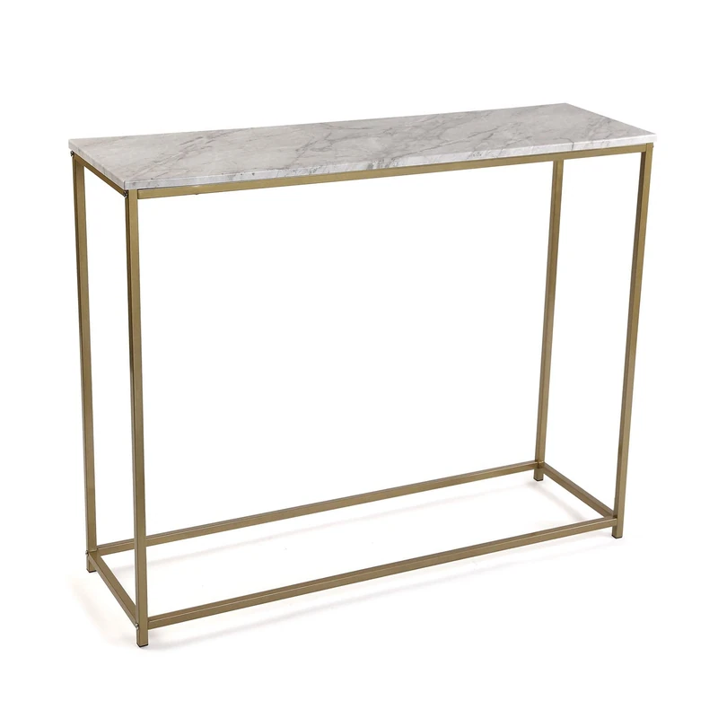 Versa Montpellier Console Table, Narrow table, 81x30x100cm