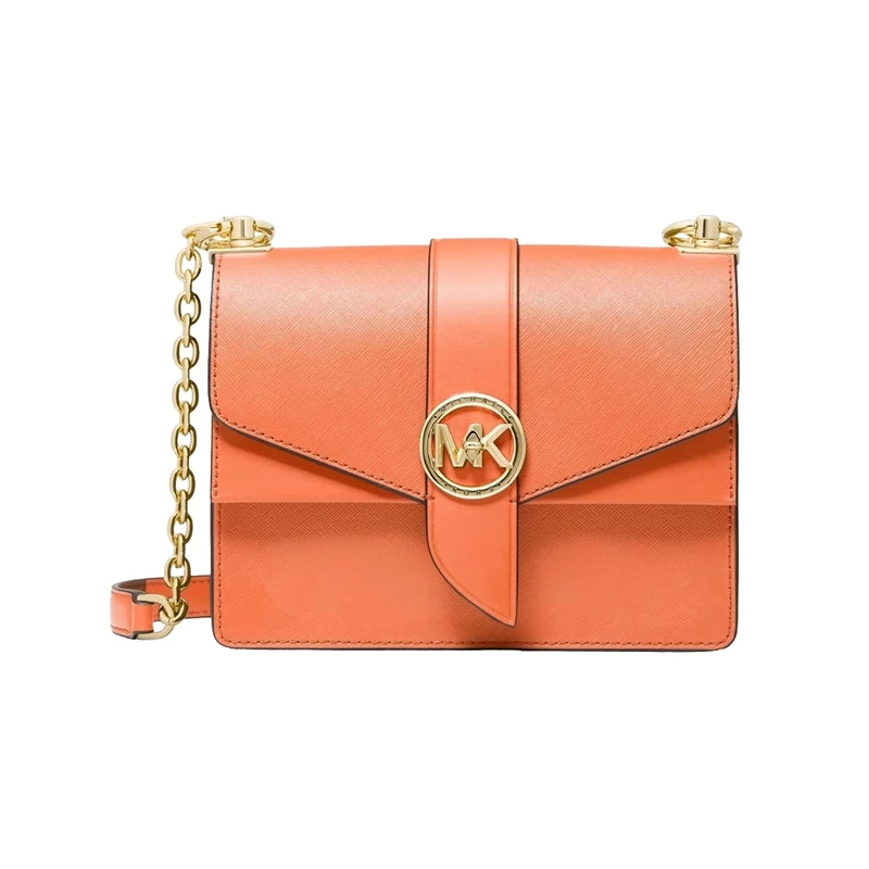 Michael Kors 32S1GGRC0L-842 GREENWICH SM CONV XBODY Women Apricot Size One Size