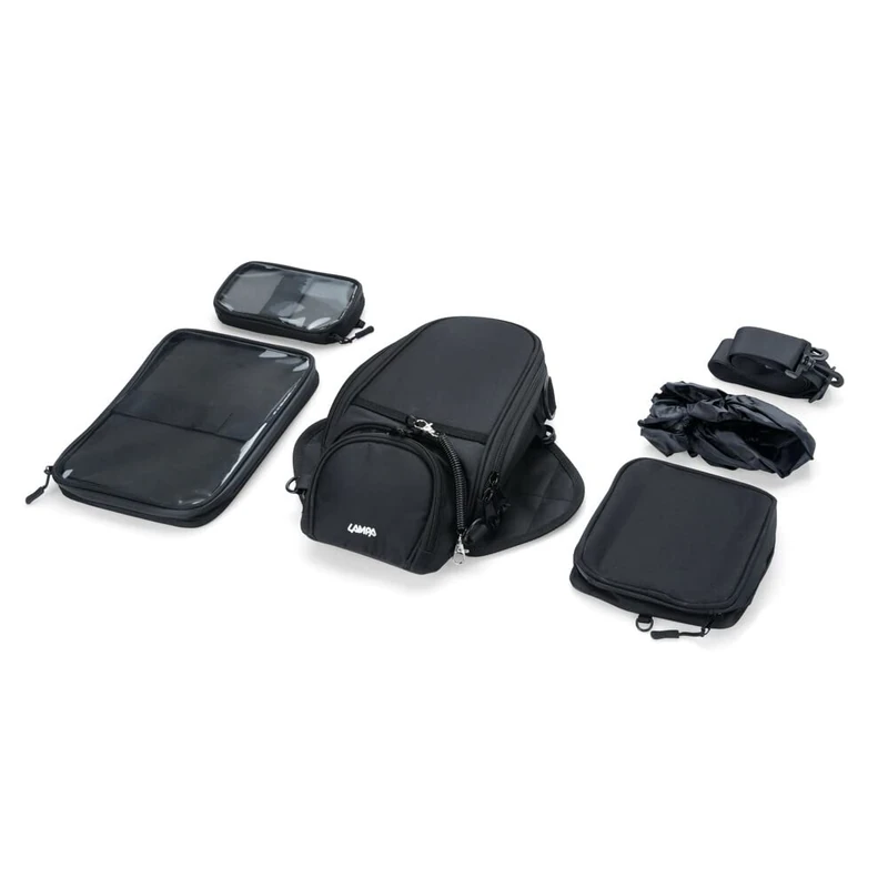 T-Voyager 4 in 1 Tank-Bag, magnetic tank bag with kit 3 interchangeable Add-on bags - Image 1