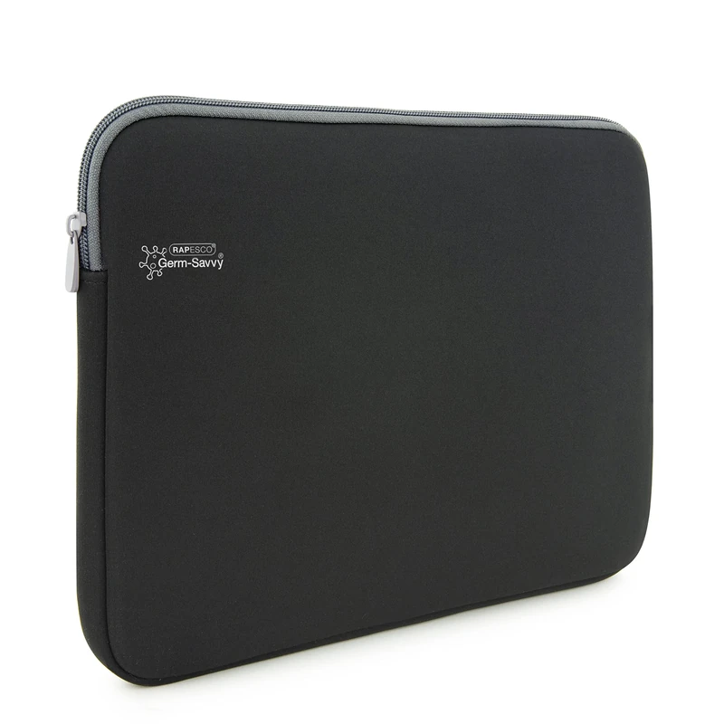 Rapesco 1692 13.3 inch Laptop Sleeve - Antibacterial Black
