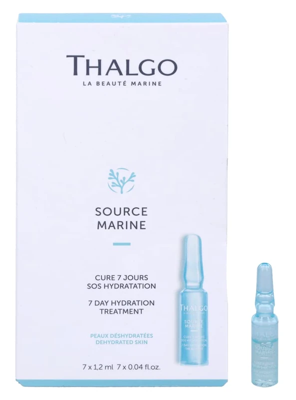 THALGO 83011 Source Marine Tratamiento Hydrating 7 Dias 1.2ml for Adults, Ideal for Everyday use, 1.2ml