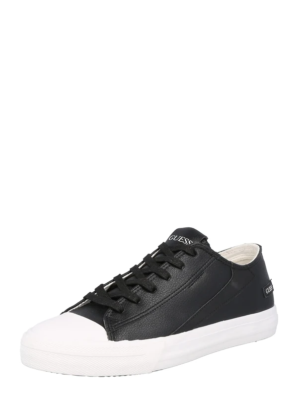 Guess Ederle Low Men's Trainers, Black, 7 UK