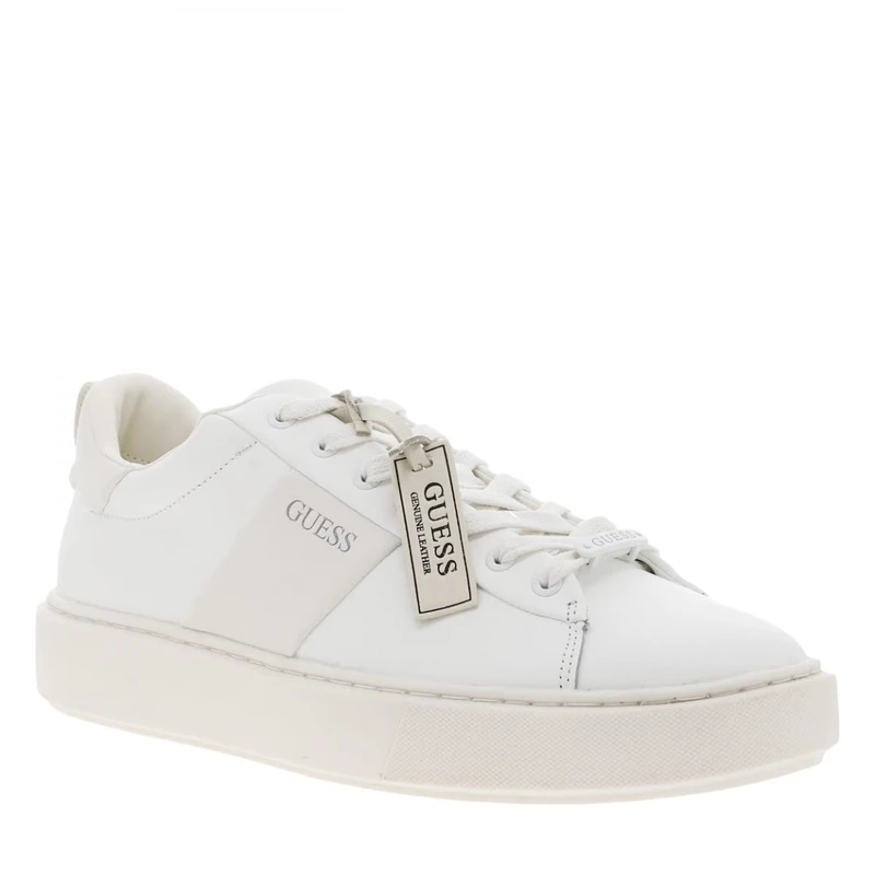 GUESS Men's Vice Gymnastics Shoes, White, 7 UK - Image 1