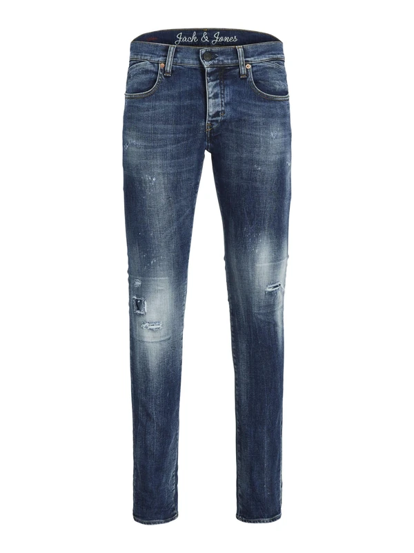 Jack&Jones Men's Jjiglenn JJLUCA EL 009 SN Jeans, Blue Denim, 30/32