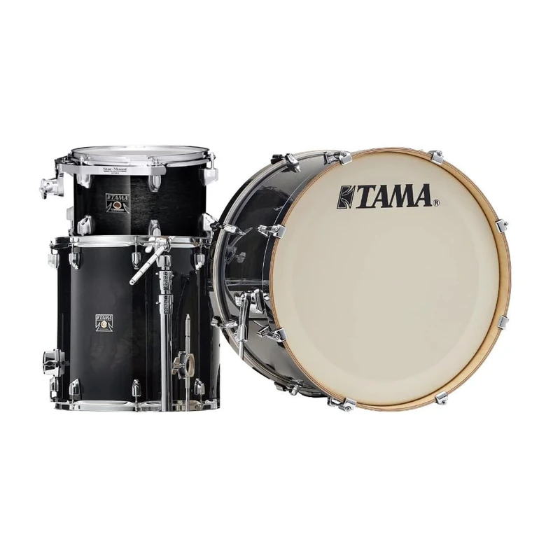 TAMA Superstar Classic 3-piece shell pack with 22" bass drum - Transparent Black Burst