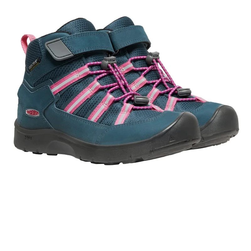 KEEN Unisex Kids Hikeport 2 Sport Mid Waterproof Hiking Boot, Blue Wing Teal Fruit Dove, 7 UK Child - Image 1