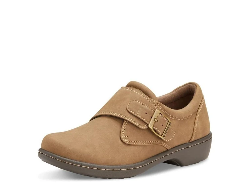Eastland Women's Sherri Loafer Flat, Khaki, 7.5 UK