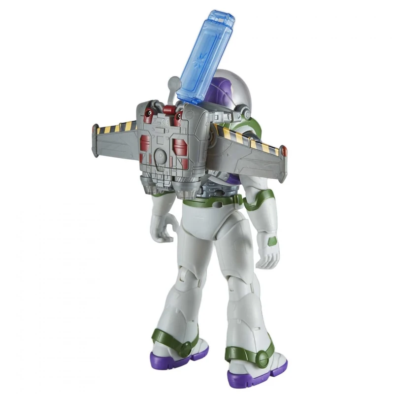 Disney and Pixar Lightyear Jetpack Liftoff Buzz Lightyear Large 12 Inch Scale Posable Action Figure, Jet Pack & Vapor Trail Exhaust, Toy 4 Years & Up