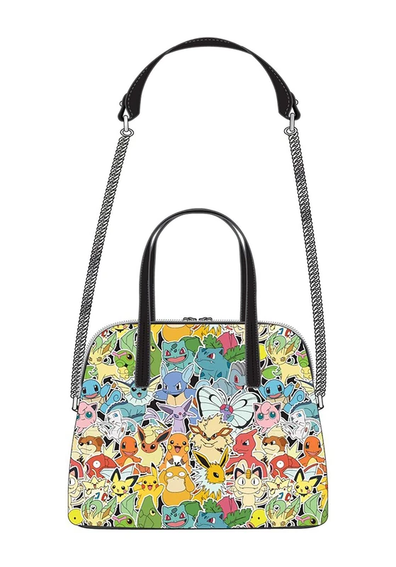 Loungefly x Pokemon Ombre Crossbody Purse, Multi