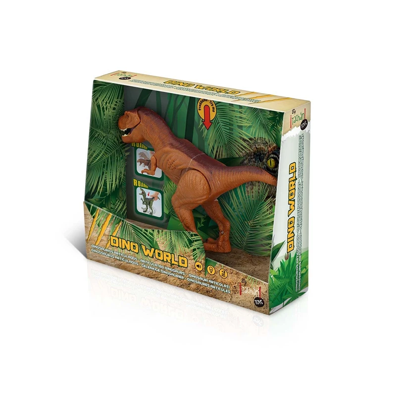 Tachan Steered T-Rex Dinosaur Toy with Sounds and Lights