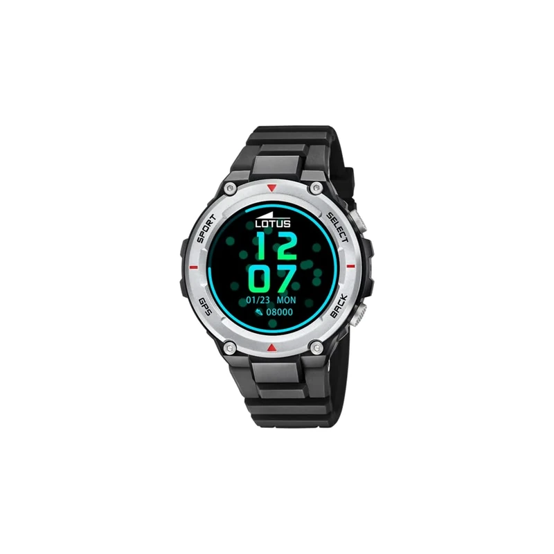 Lotus 50024/2 Mens Smartwatch with Rubber Strap