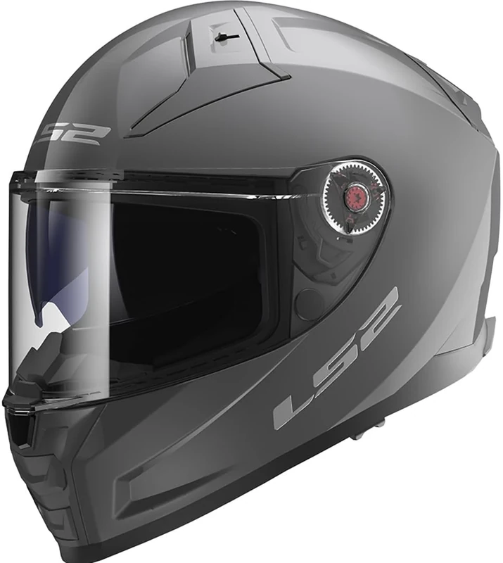 LS2, Full-Face Motorcycle Helmets FF811 Vector II Solid Nardo Grey, S
