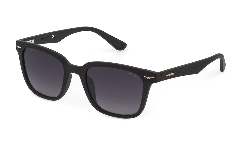Police SPLE01 U28P Sunglasses Unisex Injected, Standard, 20