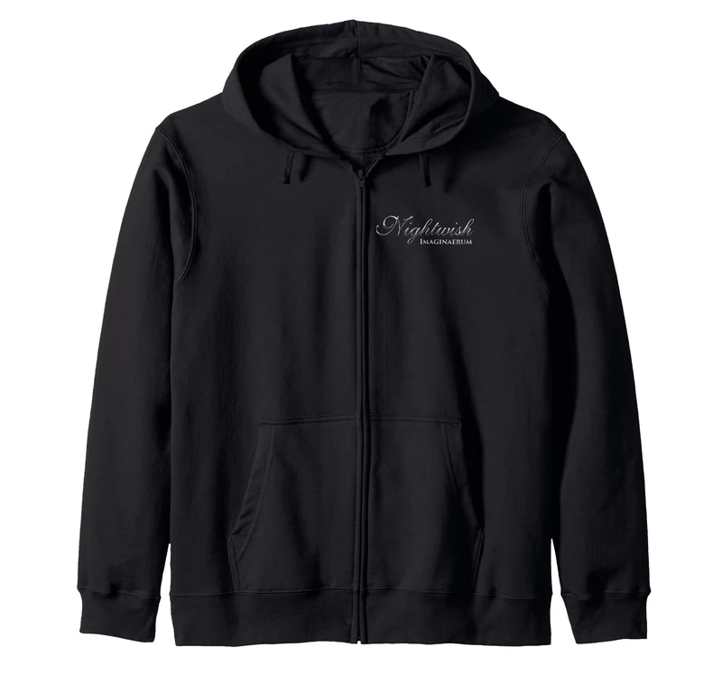 Imaginaerum (album cover on back) Zip Hoodie