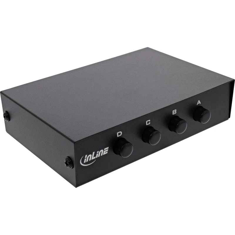 Data T-Switch, InLine®, RJ45, 1 to 4, 5X RJ45 Female