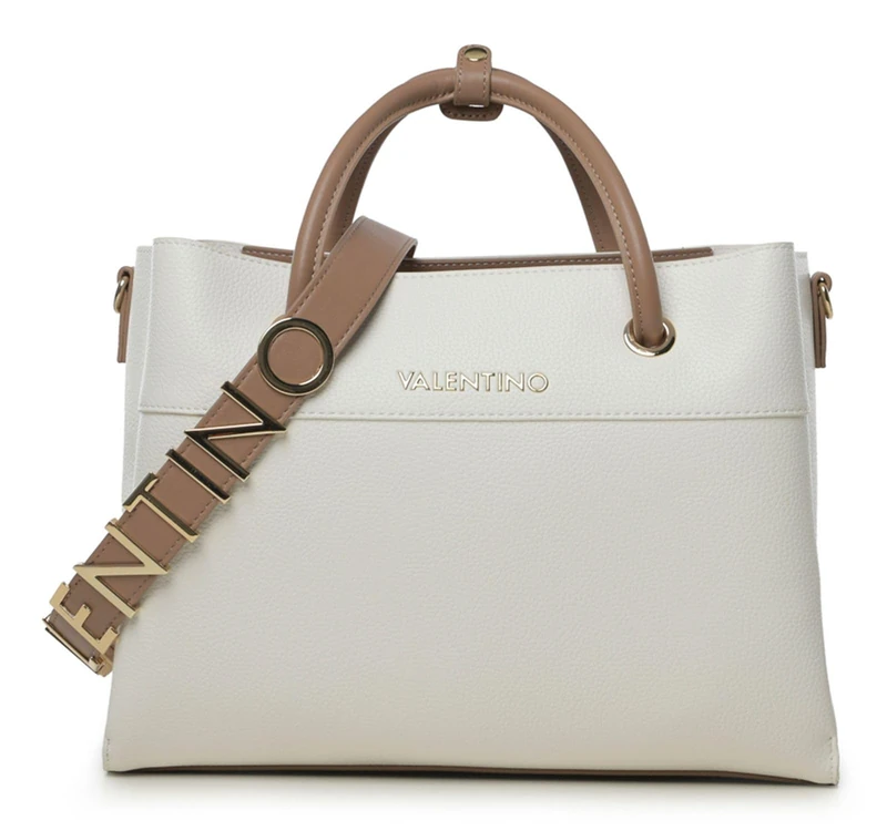 Valentino ALEXIA, Women’s TOTE, BIANCO/CUOIO,