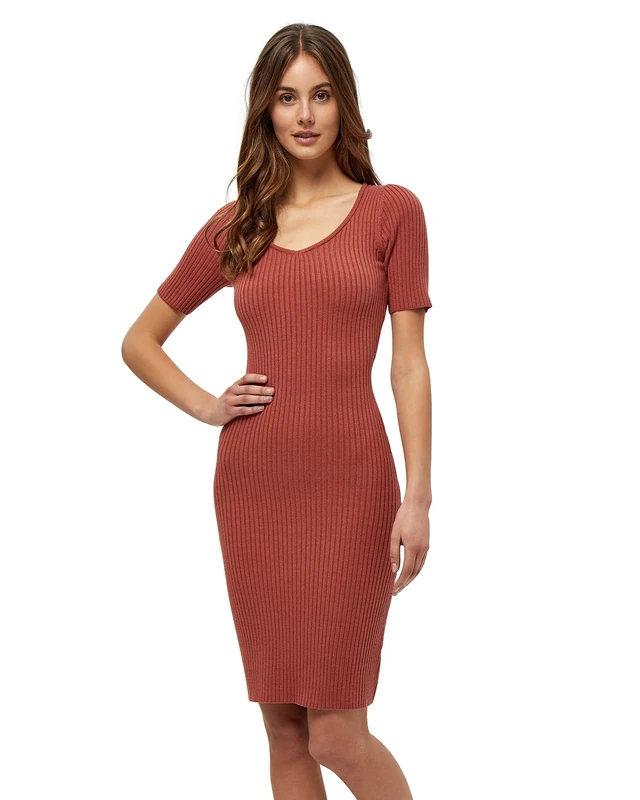 Desires Women's Jea Dress 5000 Redwood L