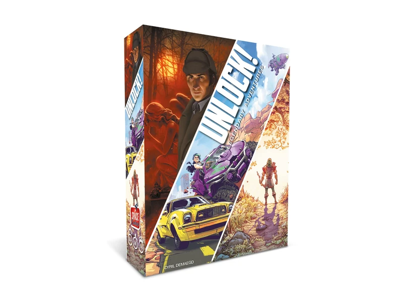 Space Cowboys Unlock! Legendary Adventures, Multi-coloured, SCUNL09IT, Italian version