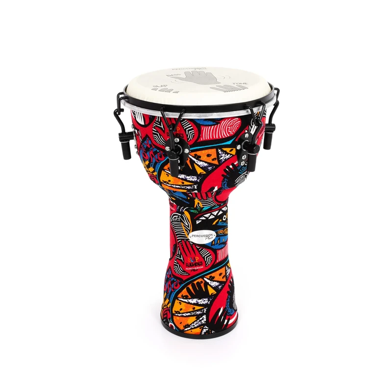 Percussion Plus Slap Djembe - Carnival, mechanically tuned 10" head
