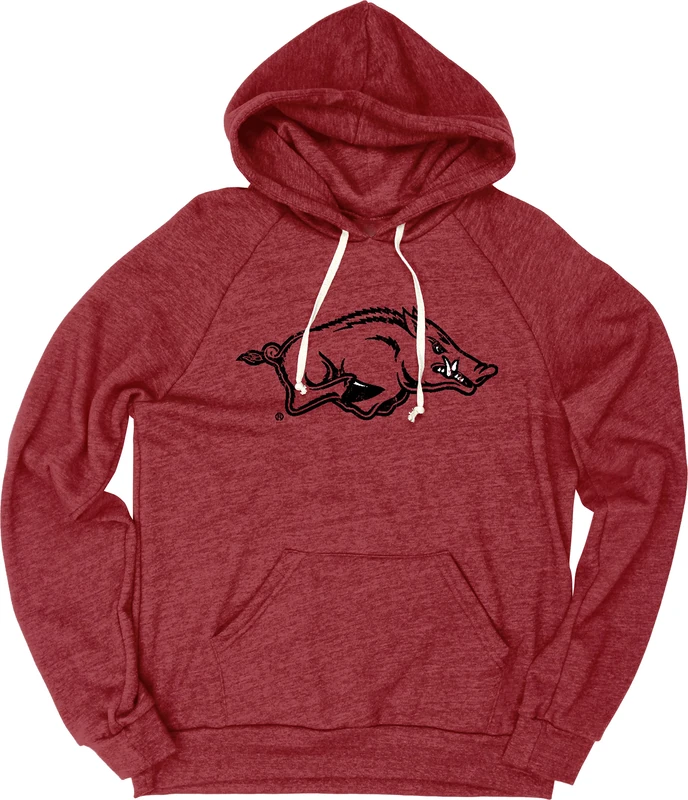Blue 84 Men's NCAA Officially Licensed Tri-Blend Hoodie Vintage Icon Team Color Hooded Sweatshirt, XL