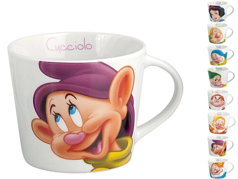 Home Disney Nani Set of 12 Jumbo Mugs, Porcelain, cc430 - Image 1
