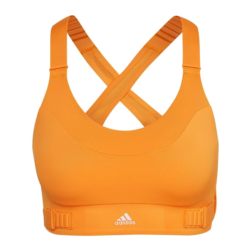 Adidas HC5439 Limitless Bra Sports Bra Women's Orange Rush/White 2XSC