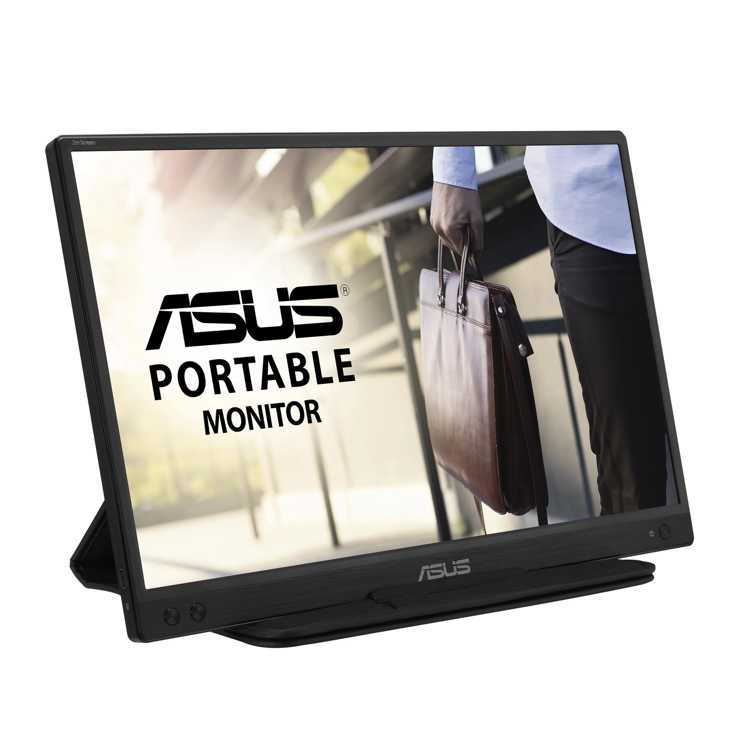 ASUS ZenScreen MB166C 15.6" FHD IPS Portable Monitor Aspect Ratio 16:9 Response Time 5ms USB-C Black - 90LM07D3-B01170