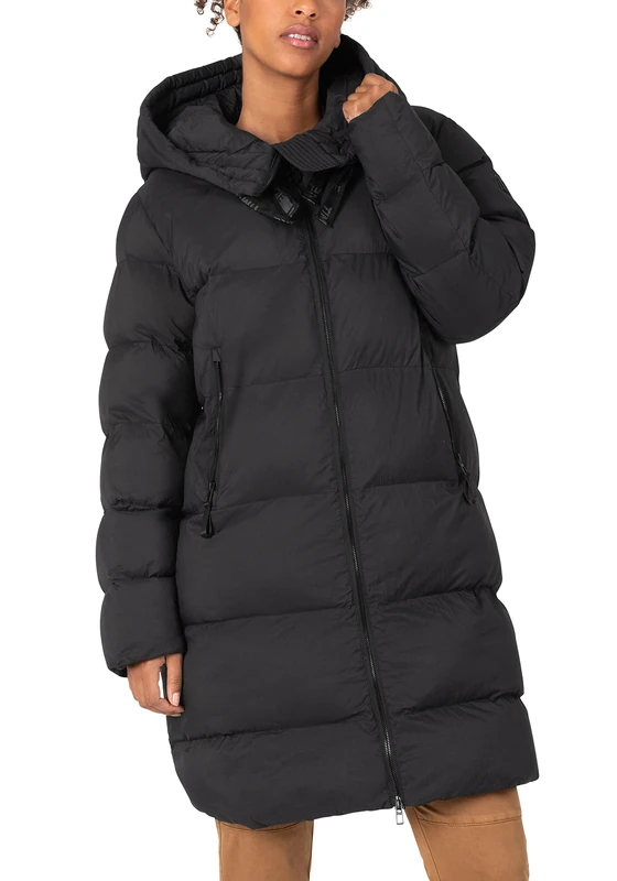 Timezone Women's Volume Coat, Black, S