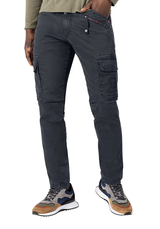 Timezone Men's Regular Bentz Casual Trousers, Dark Ink Blue, 33 W/32 L