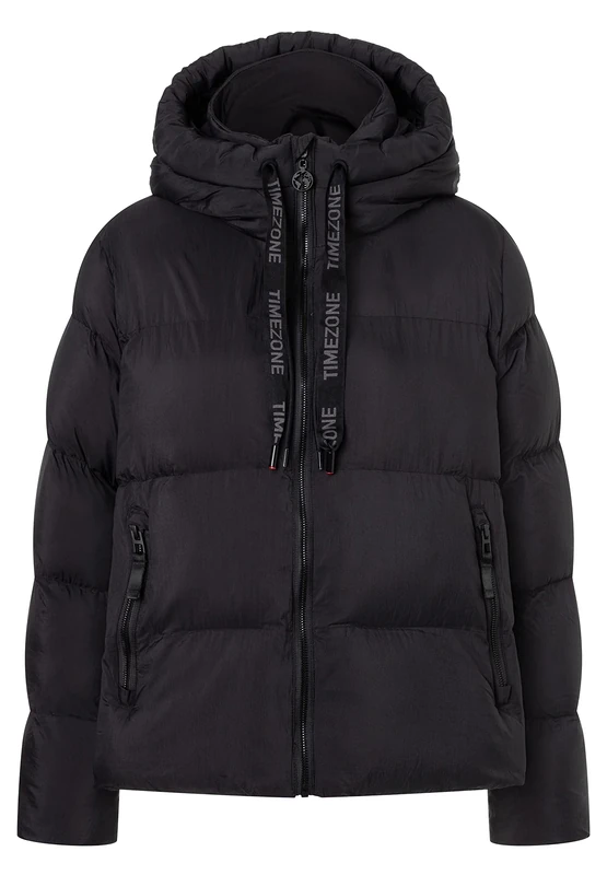 Timezone Women's Volume Jacket, Black, XL