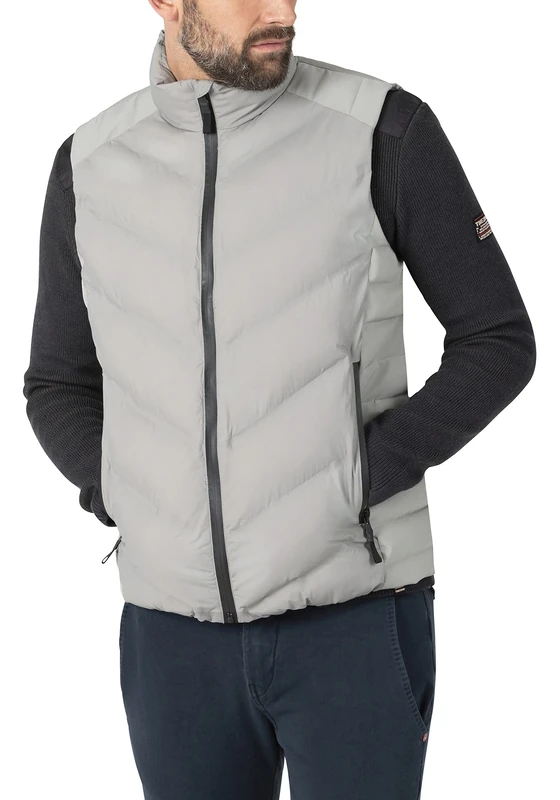 Timezone Men's Tech Vest 2, Wild Dove Grey, XXL - Image 1