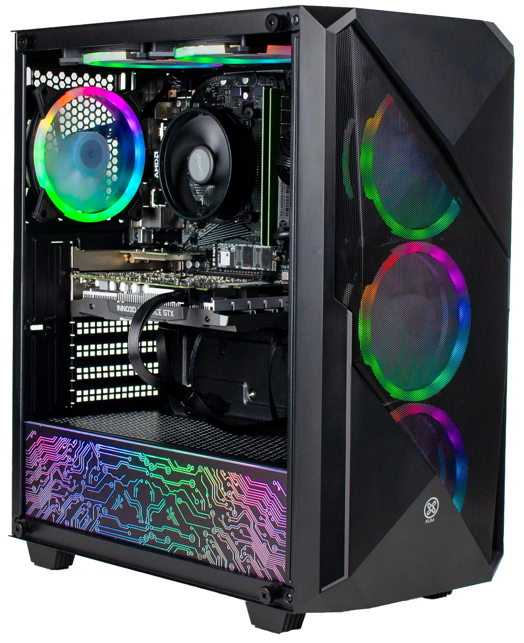 XUM PC Legend Intel Core i7-3770 3.4GHz DDR3 16GB RAM 256GB NVMe SSD 1TB HDD GT 730 2GB Graphics