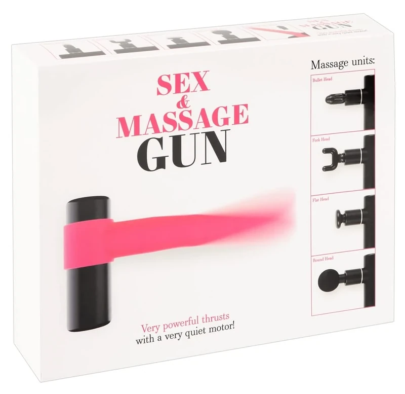 You2Toys Sex & Massage Gun Love Machine Schwarz One Size - Image 1