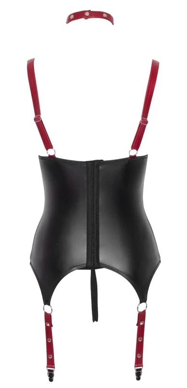 Cottelli Bondage Suspender Shirt-26328701041 Black L