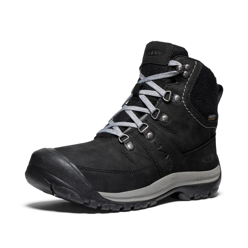 KEEN Women KACI III WINTER MID WP, BLACK/STEEL GREY, 12 - Image 1