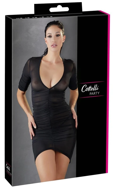 Cottelli Party Ruffles Dress Black S