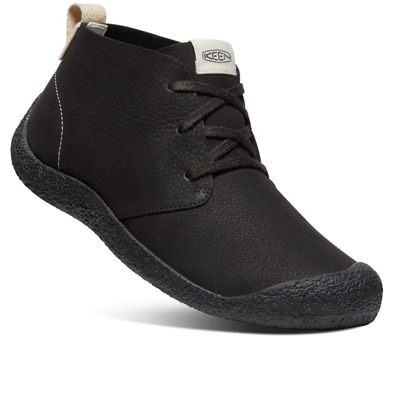KEEN Men's Mosey Casual Comfortable Chukka Boots, Black/Black, 14