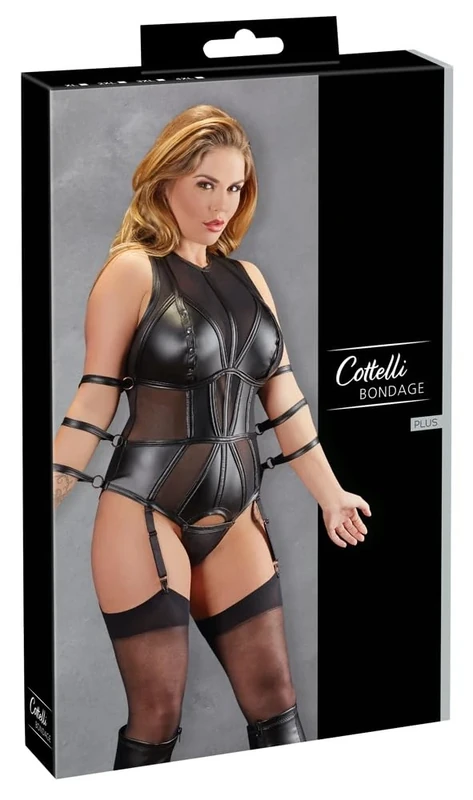 Cottelli Bondage Body-26426201081 Black 4XL