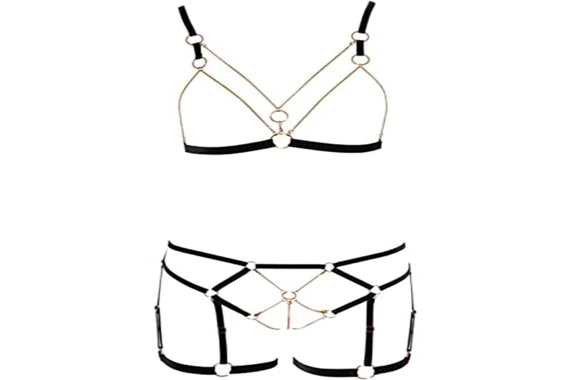 Cottelli Lingerie Glamour Bra Set Black L