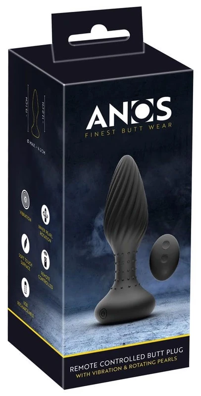 Anos Anal Flight-05507600000 Black One Size