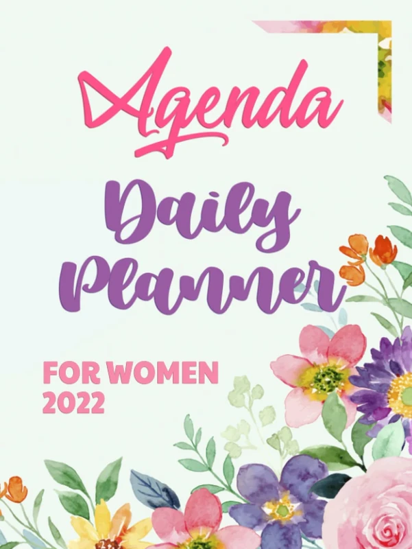 Agenda 2022 Daily Planner for Women