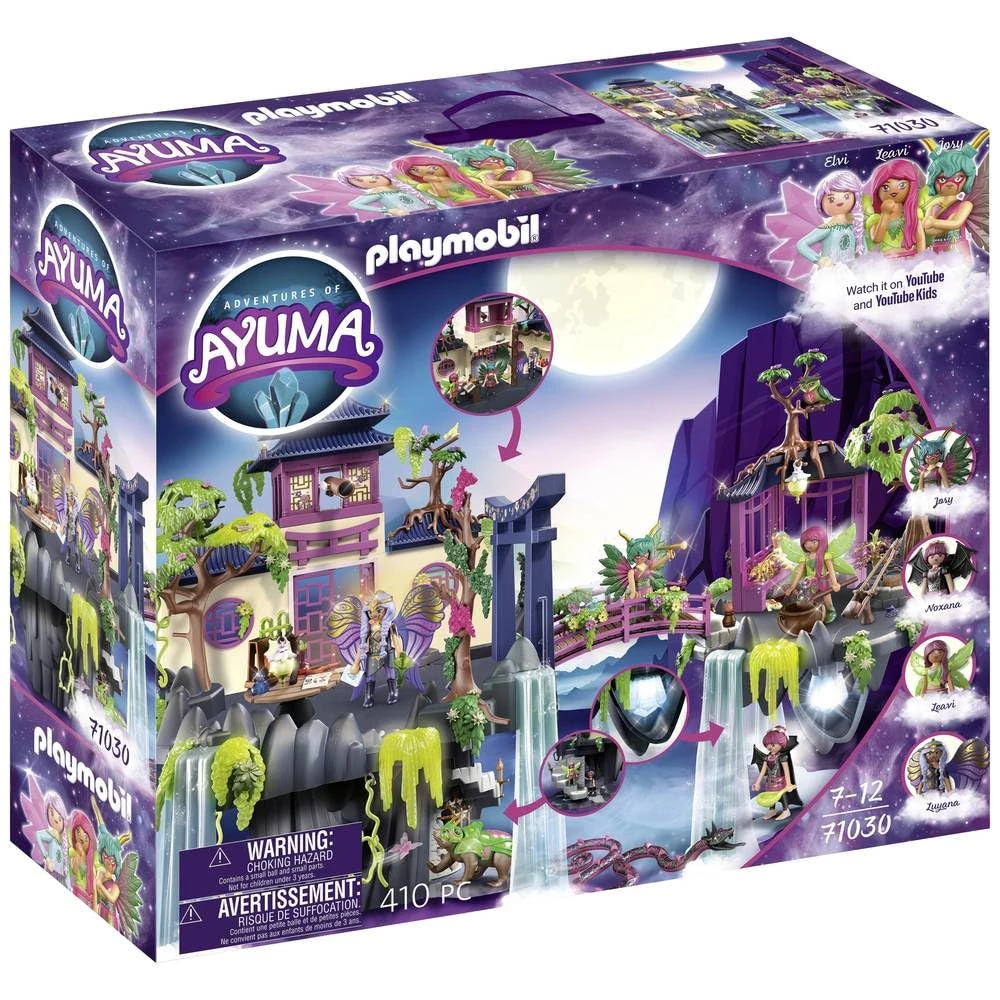 Playmobil Adventures of Ayuma 71030 Fairies Academy, Includes Fairy Figures with Movable Wings, Magical Fairy Toy for 7+ Year Olds