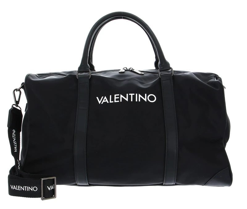 Valentino Men's Hand DUFFER Bag 473-KYLO Single, Black, ÚNICA