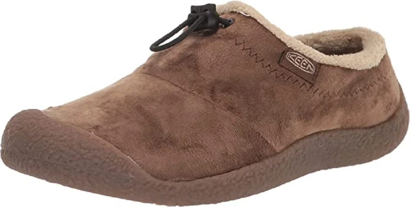 KEEN Women Howser III Slide, Dark Earth/Safari, 5.5
