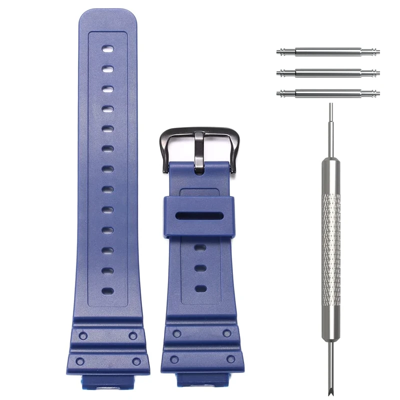 WRISTARMOR Resin Watch Band for Casio DW5600 GW-M5600 G5600E - Image 1