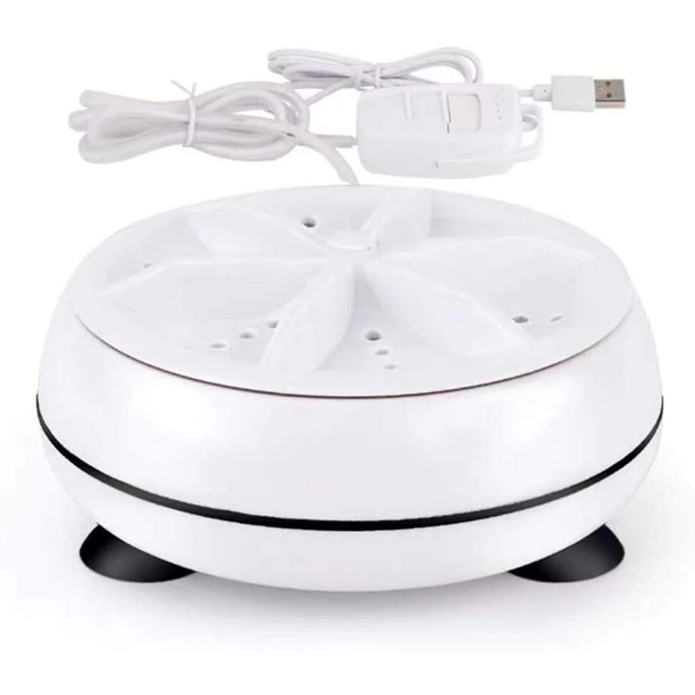 YUPVM Washing Machine Portable Ultrasonic Dishwasher with USB Powered for Personal Laundry Camping RV Trip