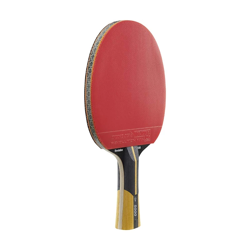 Dunlop Tabletennisbat Revolution 5000, Black/Yellow - Image 1