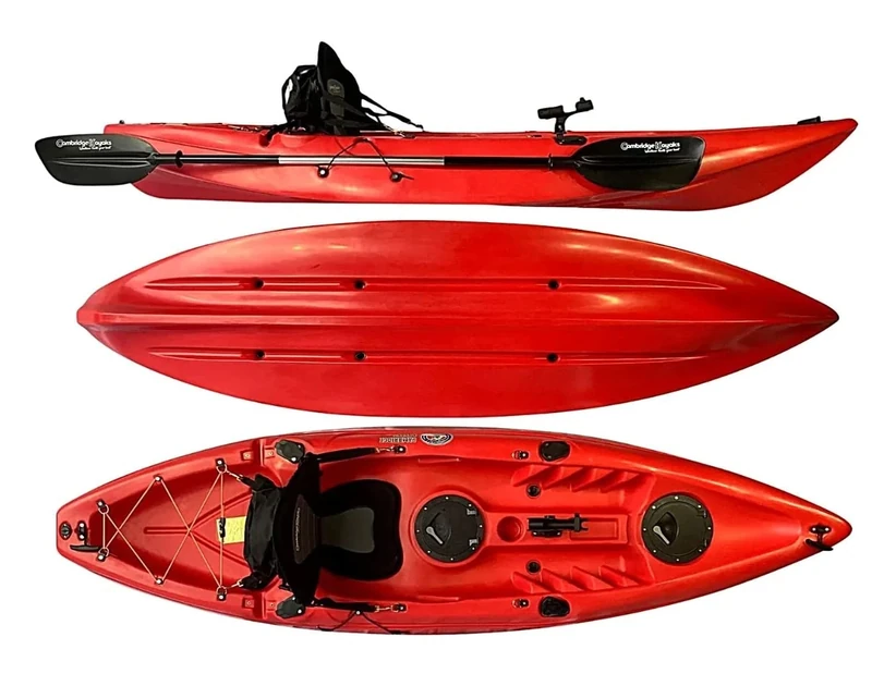 Cambridge Kayaks Zander Single Sit on Top kayak for Leisure and Fishing 13 Colour Choices