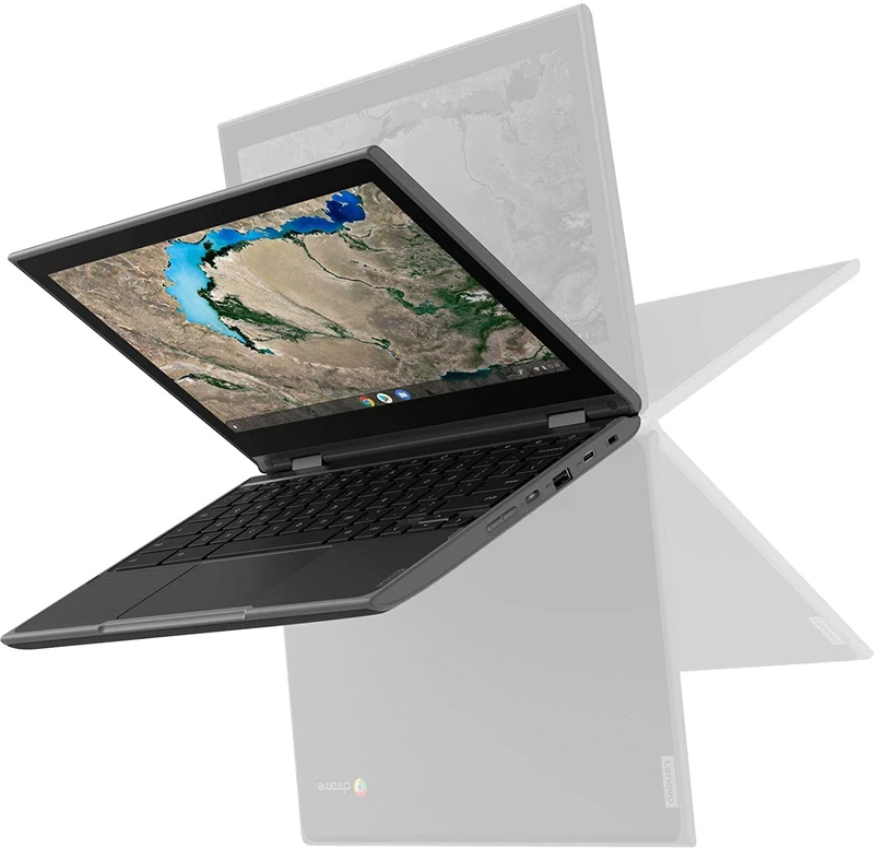Lenovo - PC MOBILE TOPSELLER 300E WIN 2ND GEN CELERON_N4120 4GB 64GB 11.6IN NO OPT W10P IN, Black, 300e