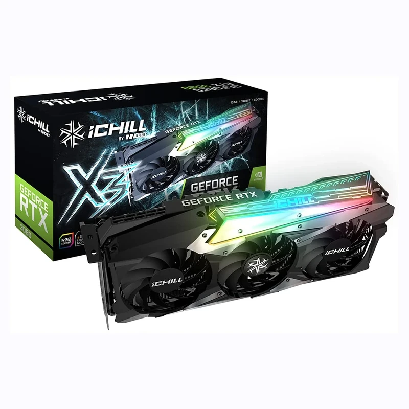 Inno3D RTX3080 iChill X3 LHR10GB GDDR6X HDMI 3xDP